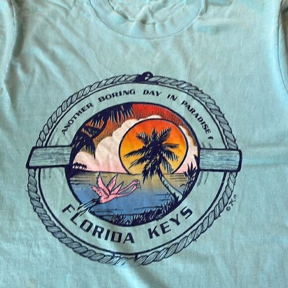 Vintage Florida Keys T Shirt - Picture 1 of 12